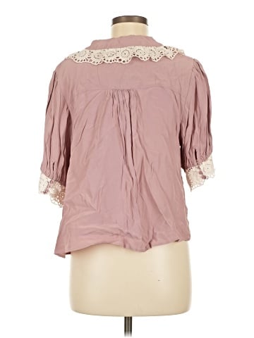 Free People Short Sleeve Blouse (view 2)