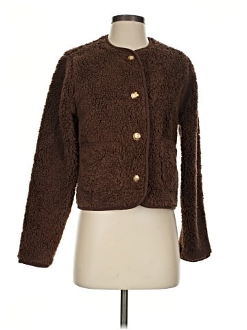 J.Crew Factory Store Faux Fur Jacket (view 1)