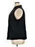 Croft & Barrow Black Sleeveless Button-Down Shirt Size 2X - photo 5