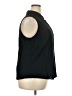 Croft & Barrow Black Sleeveless Button-Down Shirt Size 2X - photo 4