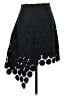 Keepsake 100% Polyester Polka Dots Black Formal Skirt Size S - photo 2