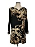Rafaella Graphic Black Cocktail Dress Size S - photo 1