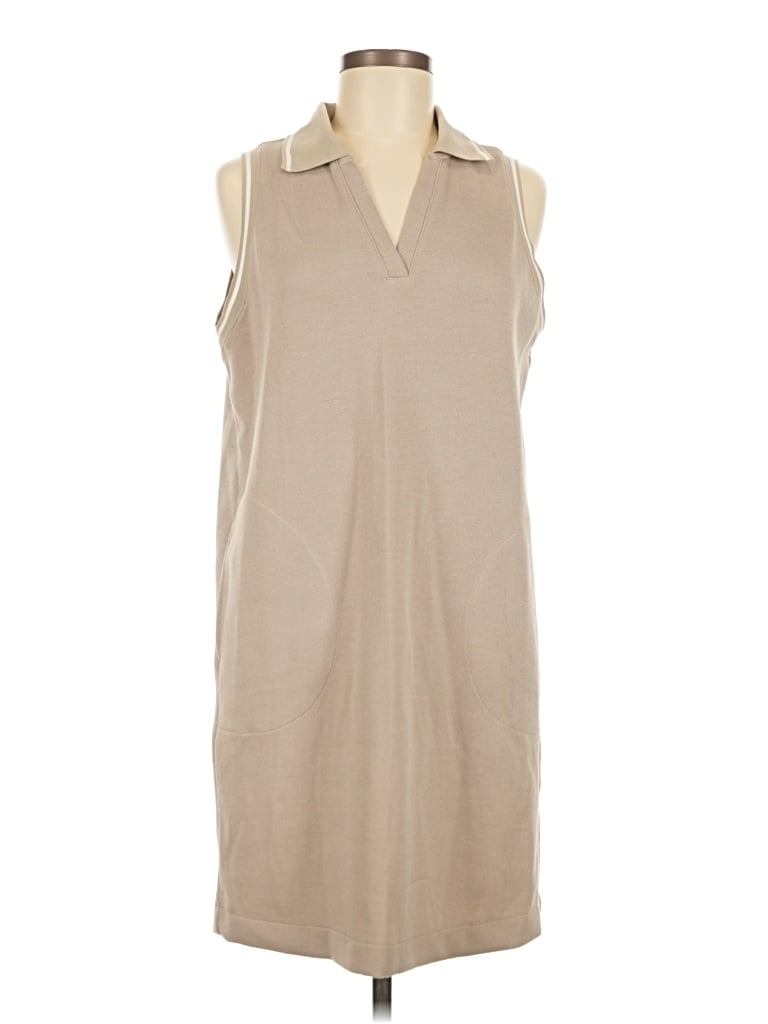 Pre-owned Spanx Casual Dress In Tan