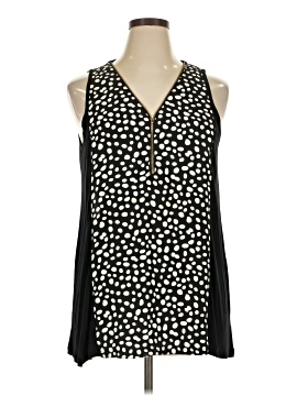 August Silk Sleeveless Blouse