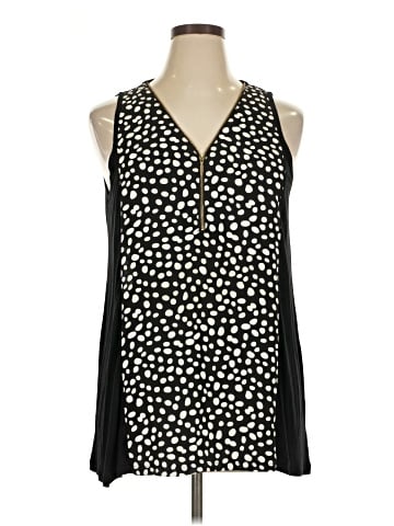 August Silk Sleeveless Blouse (view 1)