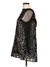 Marina Rinaldi Animal Print Black Long Sleeve Top Size 12 (M) - photo 5
