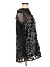Marina Rinaldi Animal Print Black Long Sleeve Top Size 12 (M) - photo 4