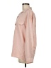 Henri Bendel 100% Silk Color Block Pink Long Sleeve Silk Top Size M - photo 5