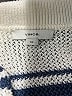 Vince. 100% Cotton Stripes Ivory Pullover Sweater Size S - photo 7