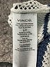Vince. 100% Cotton Stripes Ivory Pullover Sweater Size S - photo 8