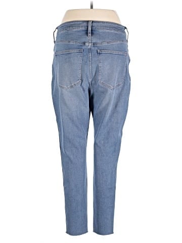 Madewell Curvy High-Rise Skinny Jeans in Ainsworth Wash: Raw-Hem Edition (view 2)