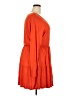 It's Solid Orange Casual Dress Size 2X - photo 4