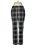 H&M Plaid Black Casual Pants Size 8 - photo 1