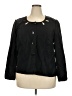 T. Milano 100% Polyester Black Jacket Size 20 - photo 1