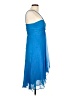 Niteline 100% Silk Blue Cocktail Dress Size 10 - photo 4