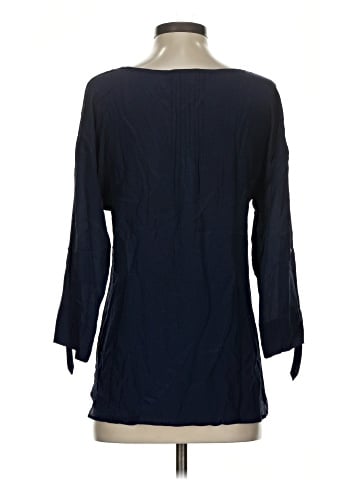 Rainn 3/4 Sleeve Silk Top (view 2)