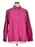 L.L.Bean 100% Other Solid Pink Long Sleeve Button-Down Shirt Size XL - photo 1