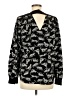 Bellatrix 100% Polyester Animal Print Black Long Sleeve Blouse Size M - photo 2