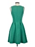 Blue Rain Solid Green Cocktail Dress Size S - photo 2