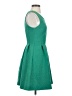 Blue Rain Solid Green Cocktail Dress Size S - photo 4