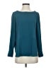 Banana Republic 100% Polyester Teal Long Sleeve Blouse Size XXS - photo 1