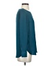 Banana Republic 100% Polyester Teal Long Sleeve Blouse Size XXS - photo 4