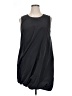 DKNY Solid Black Casual Dress Size 14 - photo 1