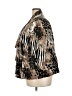 DressBarn Animal Print Brown Gold Blazer Size 18 - photo 5