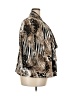 DressBarn Animal Print Brown Gold Blazer Size 18 - photo 4