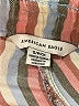 American Eagle Outfitters 100% Viscose Stripes Orange Shorts Size S - photo 3