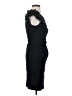 Mango Solid Black Cocktail Dress Size XS - photo 4