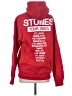 Bravado 100% Polyester Red Pullover Hoodie Size S - photo 2