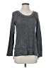 Eri + Ali Tweed Gray Pullover Sweater Size S - photo 1