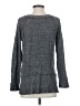 Eri + Ali Tweed Gray Pullover Sweater Size S - photo 2
