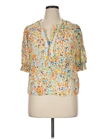 Sharagano Short Sleeve Blouse (view 1)
