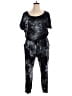 Prettygarden Tie-dye Black Jumpsuit Size XXL - photo 1