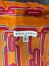 Maison d' Amelie Orange Long Sleeve Blouse Size L - photo 7
