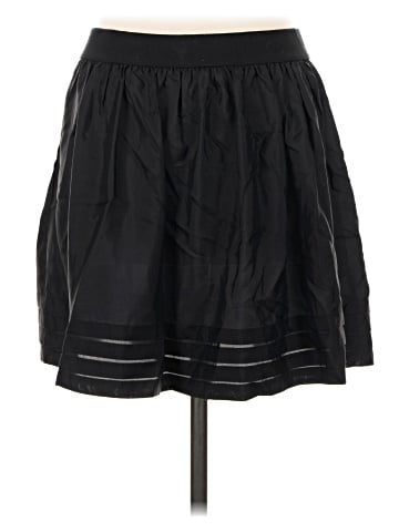 BCBGMAXAZRIA Silk Skirt (view 2)