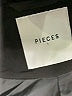 Pieces 100% Polyester Black Blazer Size L - photo 6