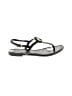 Tory Burch 100% Leather Black Sandals Size 9 - photo 1