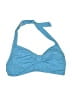Lands' End Polka Dots Blue Swimsuit Top Size 12 - photo 1