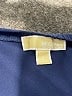 MICHAEL Michael Kors Blue 3/4 Sleeve Blouse Size S - photo 7