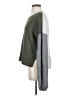 Madewell Color Block Green Pullover Sweater Size S - photo 5