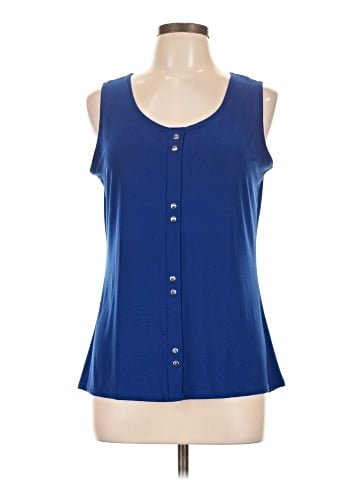 Susan Lawrence Sleeveless Blouse (view 1)