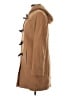 L.L.Bean 100% Wool Tan Wool Coat Size 4R - photo 5