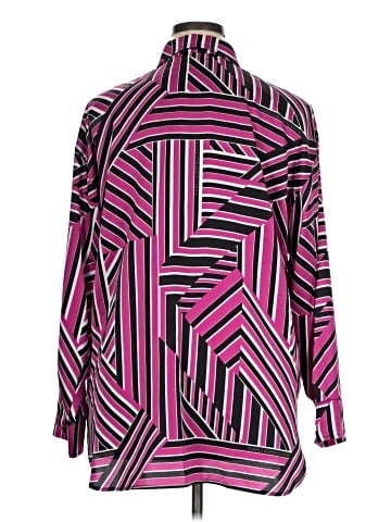 Karl Lagerfeld Paris Long Sleeve Blouse (view 2)