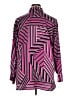 Karl Lagerfeld Paris 100% Polyester Chevron-herringbone Pink Long Sleeve Blouse Size XL - photo 2