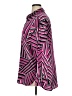 Karl Lagerfeld Paris 100% Polyester Chevron-herringbone Pink Long Sleeve Blouse Size XL - photo 5