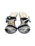 Unisa 100% Leather Stripes Ivory Wedges Size 9 - photo 2