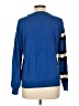 New York & Company 100% Acrylic Stripes Blue Pullover Sweater Size L - photo 2